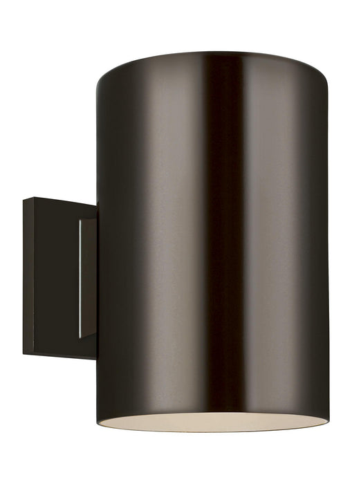 Visual Comfort Studio 8313901-10/T One Light Outdoor Wall Lantern, Bronze