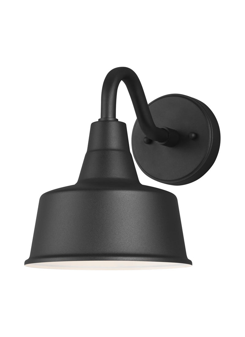 Visual Comfort Studio 8537401-12/T One Light Outdoor Wall Lantern, Black