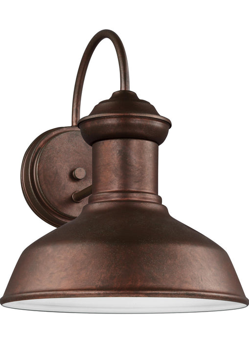 Generation Lighting 8547701-44/T One Light Outdoor Wall Lantern, Weathered Copper