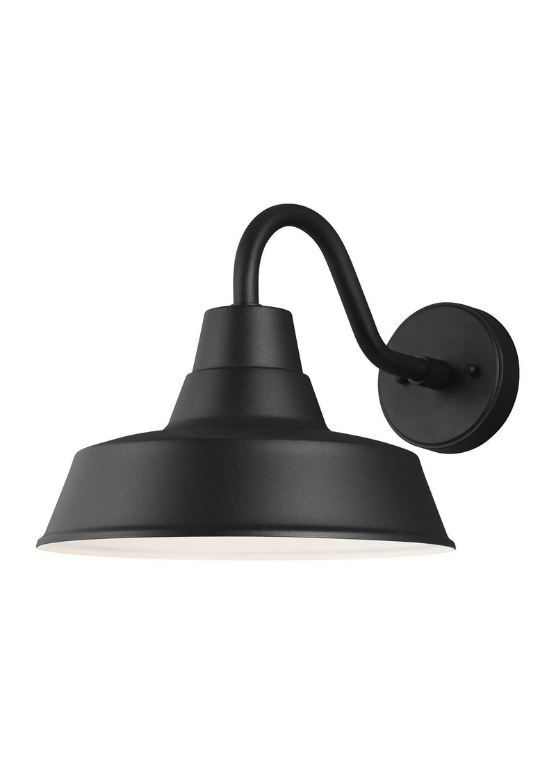 Visual Comfort Studio 8637401-12/T One Light Outdoor Wall Lantern, Black
