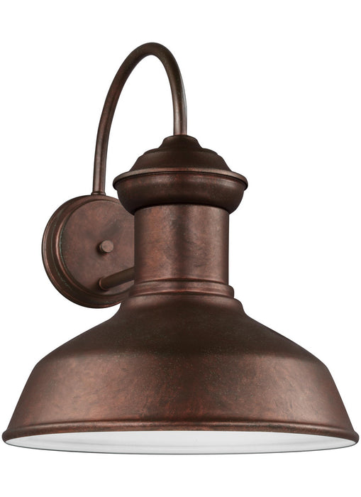 Generation Lighting 8647701-44/T One Light Outdoor Wall Lantern, Weathered Copper