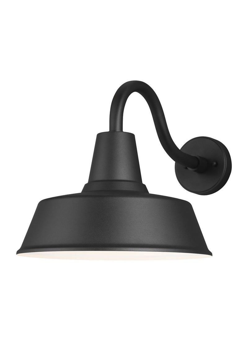 Visual Comfort Studio 8737401-12/T One Light Outdoor Wall Lantern, Black