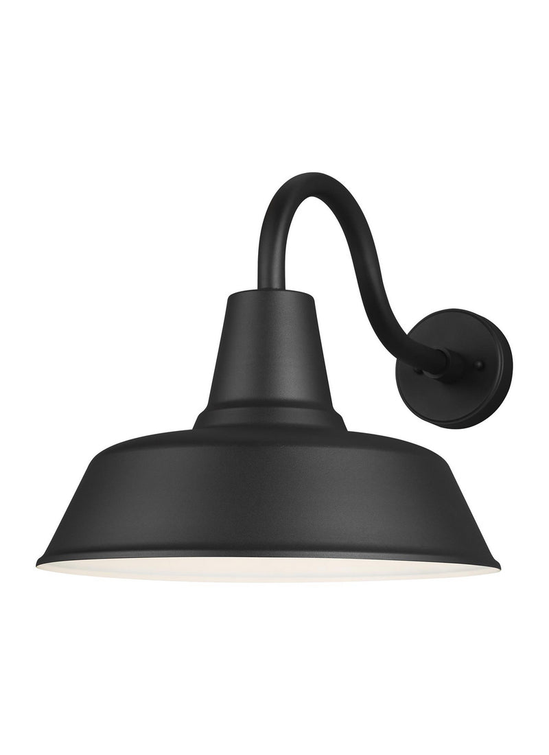 Visual Comfort Studio 8837401-12/T One Light Outdoor Wall Lantern, Black