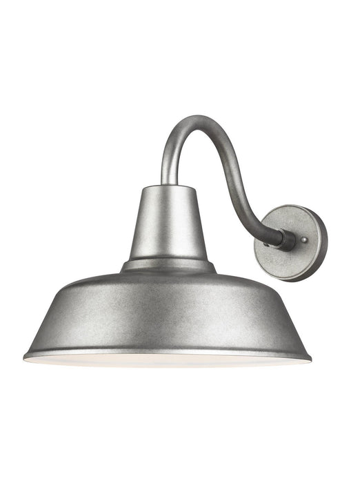 Visual Comfort Studio 8837401-57/T One Light Outdoor Wall Lantern, Weathered Pewter