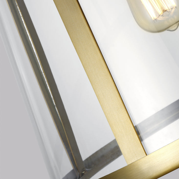 Visual Comfort Studio P1289BBS One Light Pendant, Burnished Brass