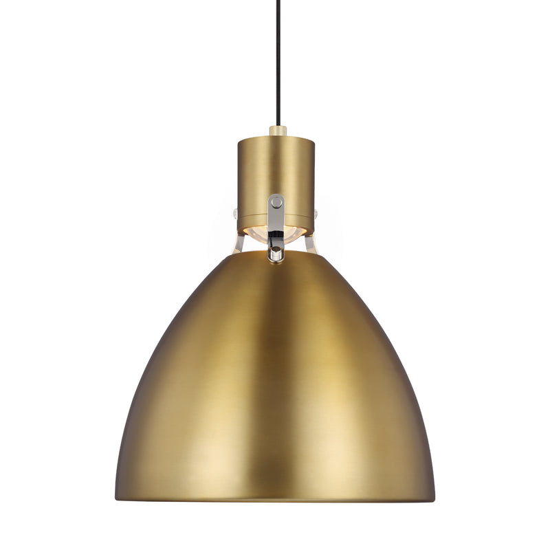 Visual Comfort Studio P1442BBS-L1 LED Pendant, Burnished Brass