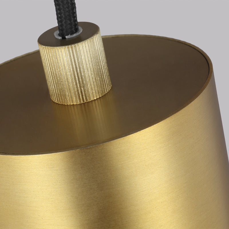 Visual Comfort Studio P1442BBS-L1 LED Pendant, Burnished Brass