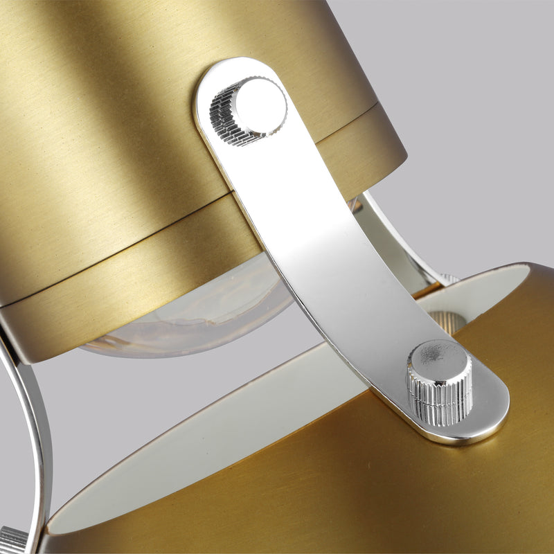 Visual Comfort Studio P1442BBS-L1 LED Pendant, Burnished Brass