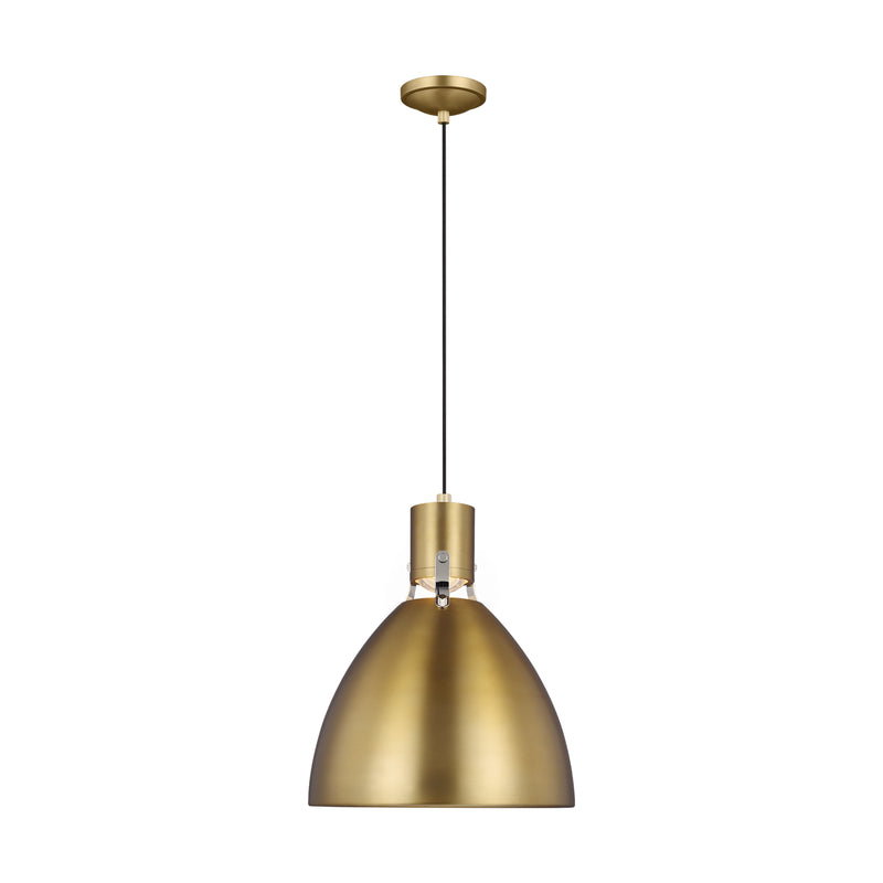 Visual Comfort Studio P1442BBS-L1 LED Pendant, Burnished Brass
