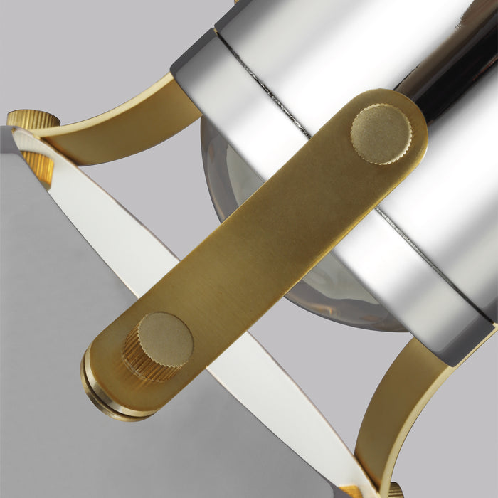 Visual Comfort Studio P1442PN-L1 LED Pendant, Polished Nickel