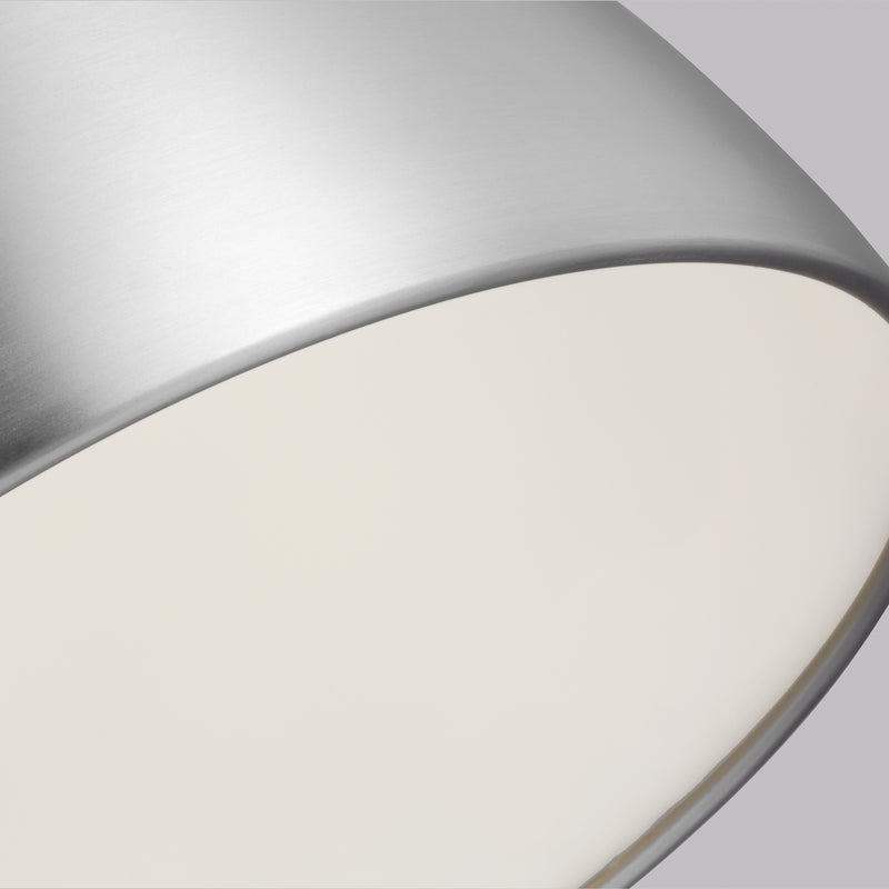 Visual Comfort Studio P1442SN-L1 LED Pendant, Satin Nickel