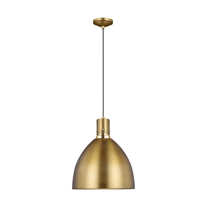 Visual Comfort Studio P1443BBS-L1 LED Pendant, Burnished Brass