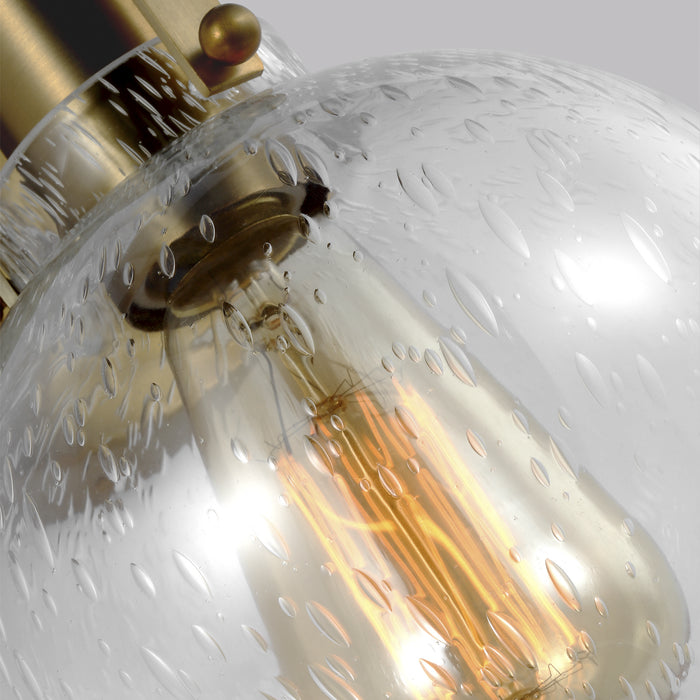 Visual Comfort Studio VS24401BBS One Light Wall Sconce, Burnished Brass