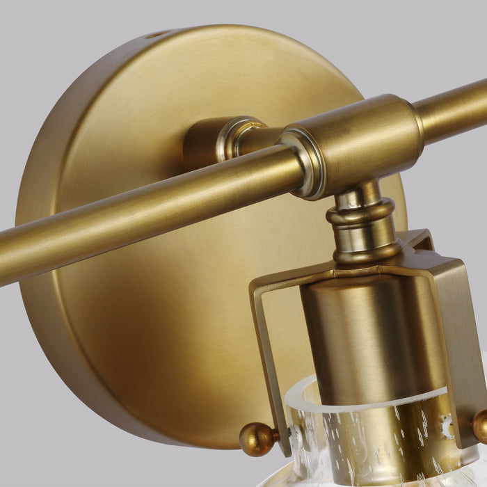 Visual Comfort Studio VS24403BBS Three Light Vanity, Burnished Brass
