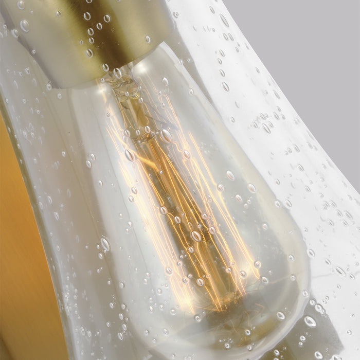 Visual Comfort Studio VS24701BBS One Light Wall Sconce, Burnished Brass