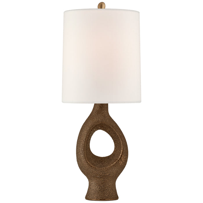 Visual Comfort Signature ARN 3641BG-L One Light Table Lamp, Chalk Burnt Gold