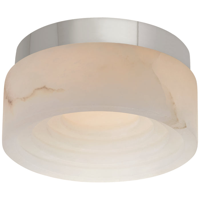 Visual Comfort Signature KW 4900PN-ALB LED Flush Mount, Polished Nickel