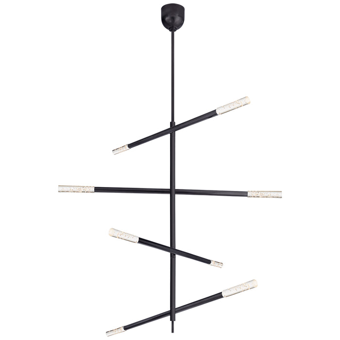 Visual Comfort Signature KW 5593BZ-SG LED Chandelier, Bronze