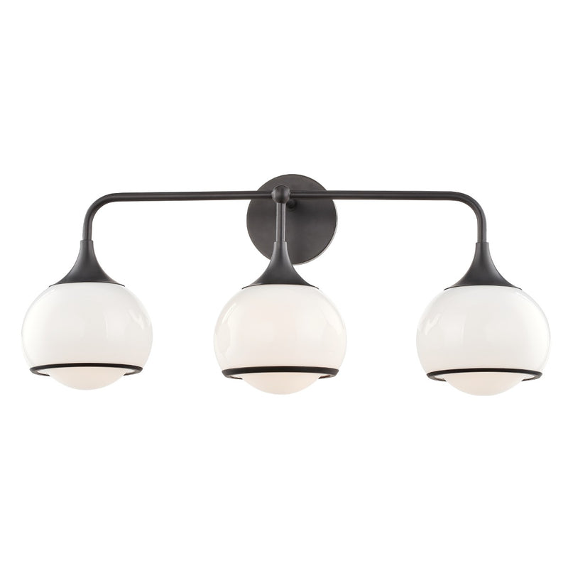 Mitzi H281303-OB Three Light Bath and Vanity, Old Bronze