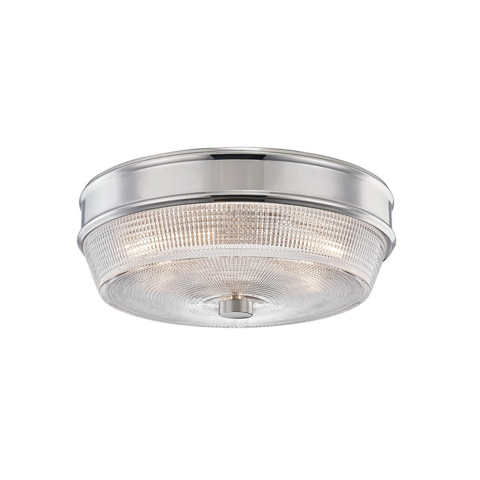 Mitzi H309501-PN Two Light Flush Mount, Polished Nickel