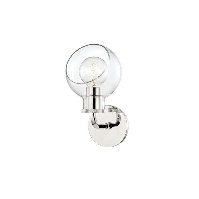 Mitzi H311301-PN One Light Bath and Vanity, Polished Nickel