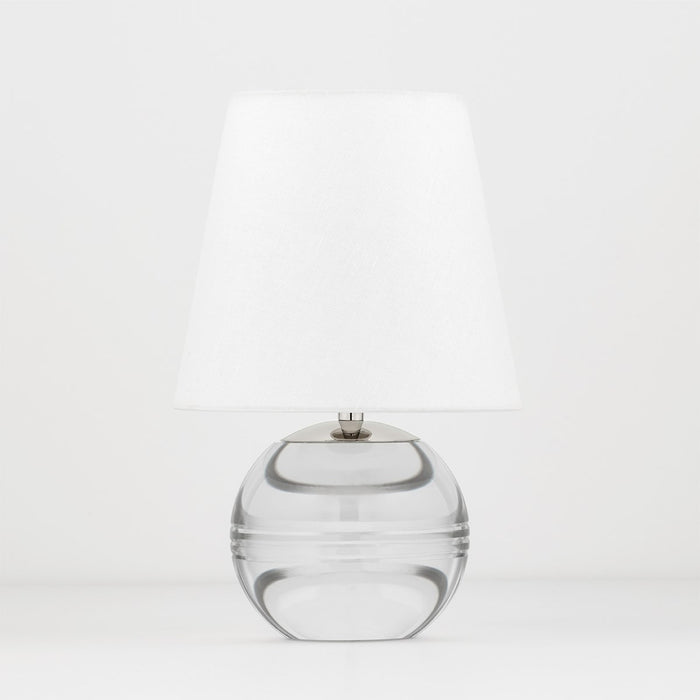 Mitzi HL310201-PN One Light Table Lamp, Polished Nickel