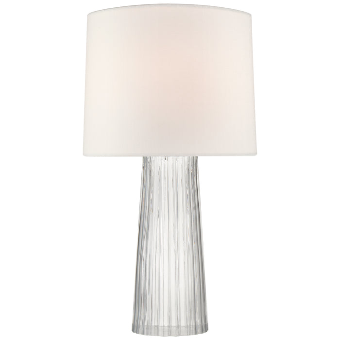 Visual Comfort Signature BBL 3120CG-L One Light Table Lamp, Clear Glass