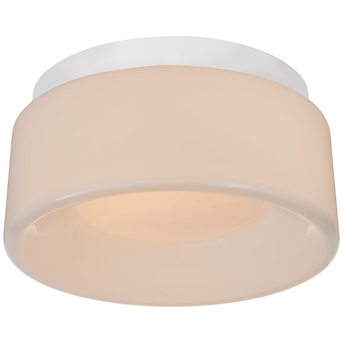 Visual Comfort Signature BBL 4092WHT-WG LED Flush Mount, Matte White
