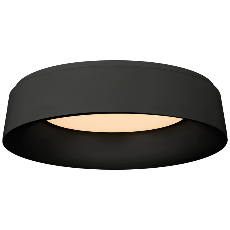 Visual Comfort Signature BBL 4096BLK LED Flush Mount, Matte Black