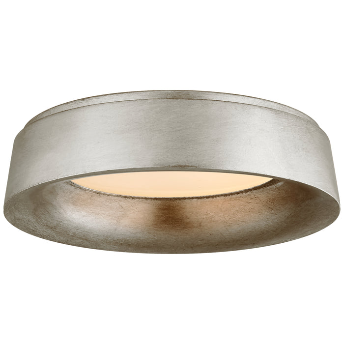 Visual Comfort Signature BBL 4096BSL LED Flush Mount, Burnished Silver Leaf