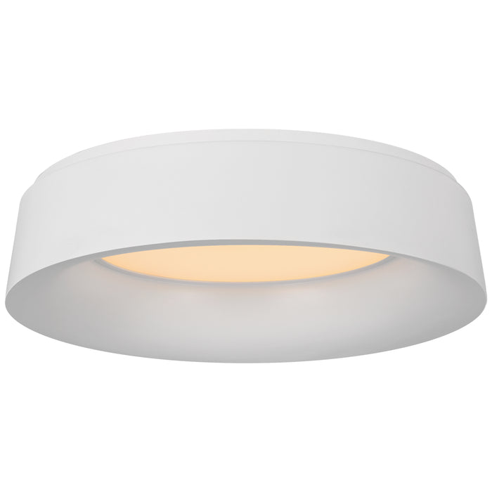 Visual Comfort Signature BBL 4096WHT LED Flush Mount, Matte White