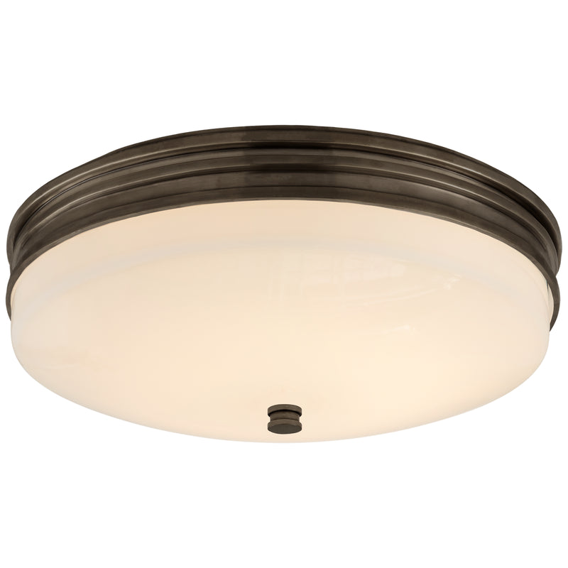 Visual Comfort Signature CHC 4601BZ-WG LED Flush Mount, Bronze