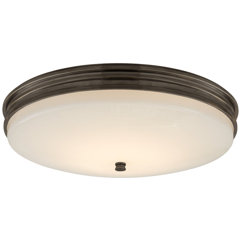 Visual Comfort Signature CHC 4603BZ-WG LED Flush Mount, Bronze
