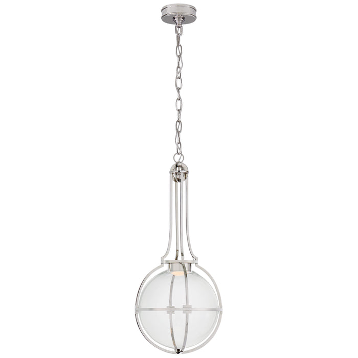 Visual Comfort Signature CHC 5478PN-CG LED Pendant, Polished Nickel