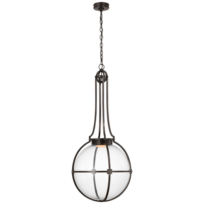 Visual Comfort Signature CHC 5479BZ-CG LED Pendant, Bronze