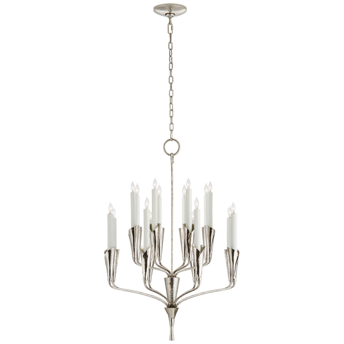 Visual Comfort Signature CHC 5501PN 16 Light Chandelier, Polished Nickel