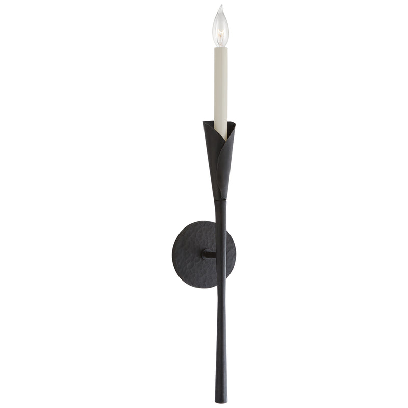 Visual Comfort Signature CHD 2505AI One Light Wall Sconce, Aged Iron