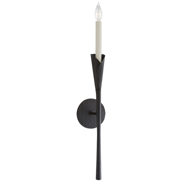 Visual Comfort Signature CHD 2505AI One Light Wall Sconce, Aged Iron
