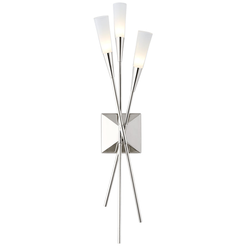 Visual Comfort Signature CHD 2602PN LED Wall Sconce, Polished Nickel
