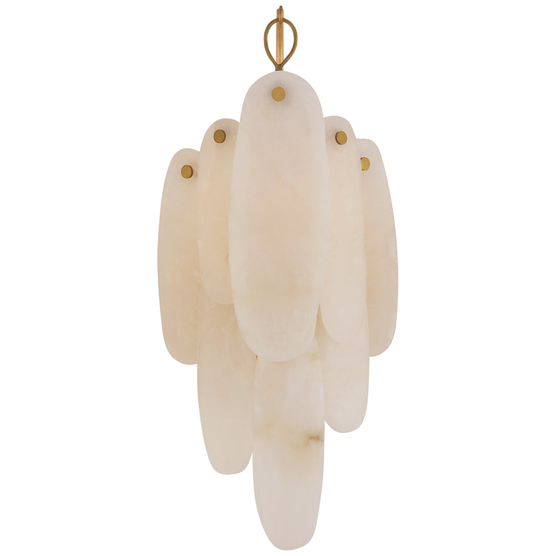 Visual Comfort Signature CHD 2915AB-ALB LED Wall Sconce, Antique-Burnished Brass
