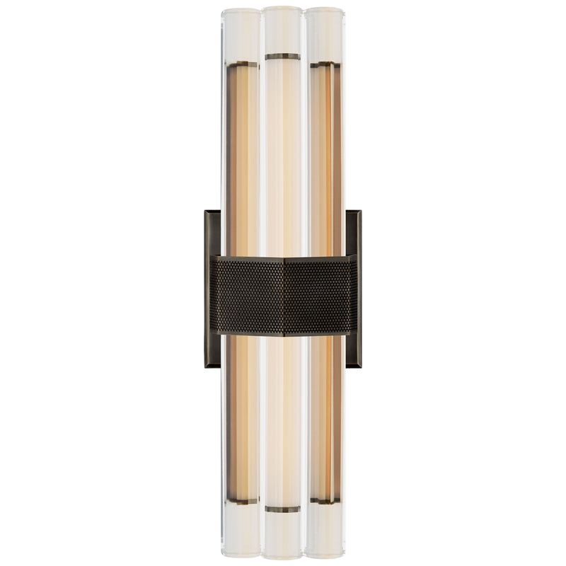 Visual Comfort Signature LR 2905BZ-CG LED Wall Sconce, Bronze