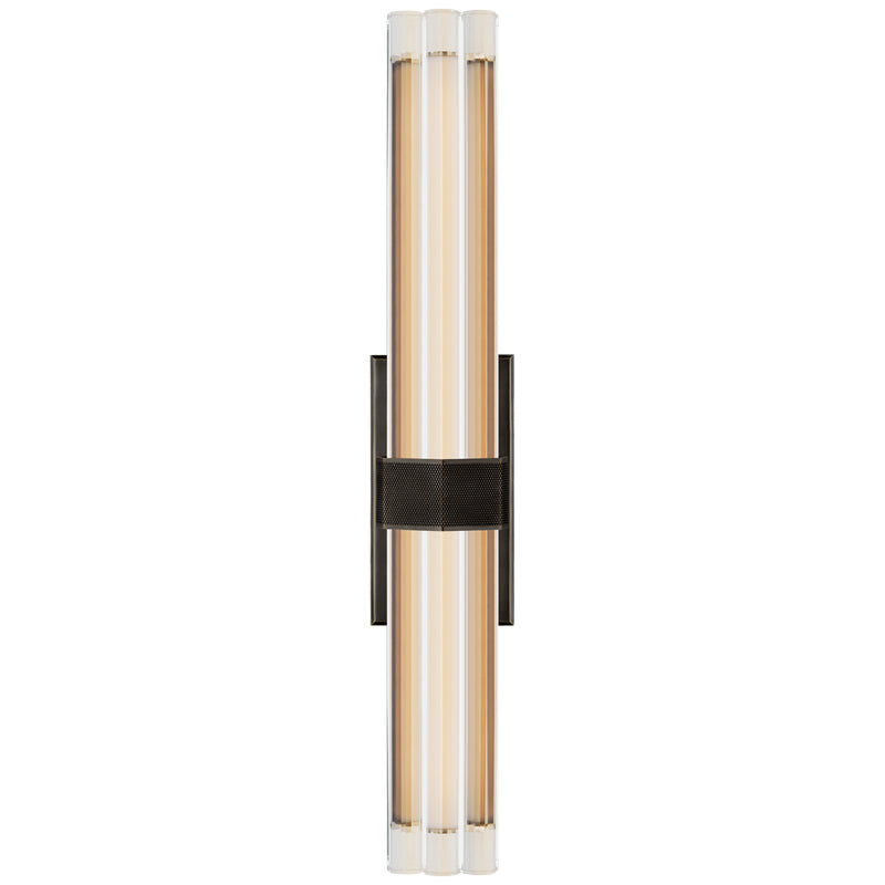 Visual Comfort Signature LR 2910BZ-CG LED Wall Sconce, Bronze