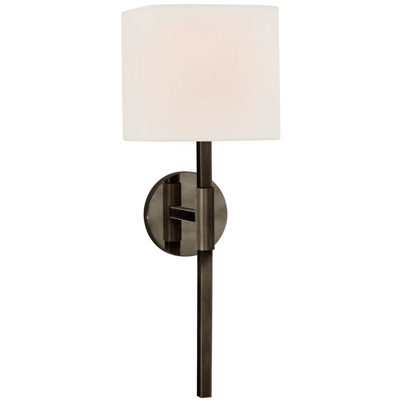 Visual Comfort Signature S 2435BZ-L One Light Wall Sconce, Bronze