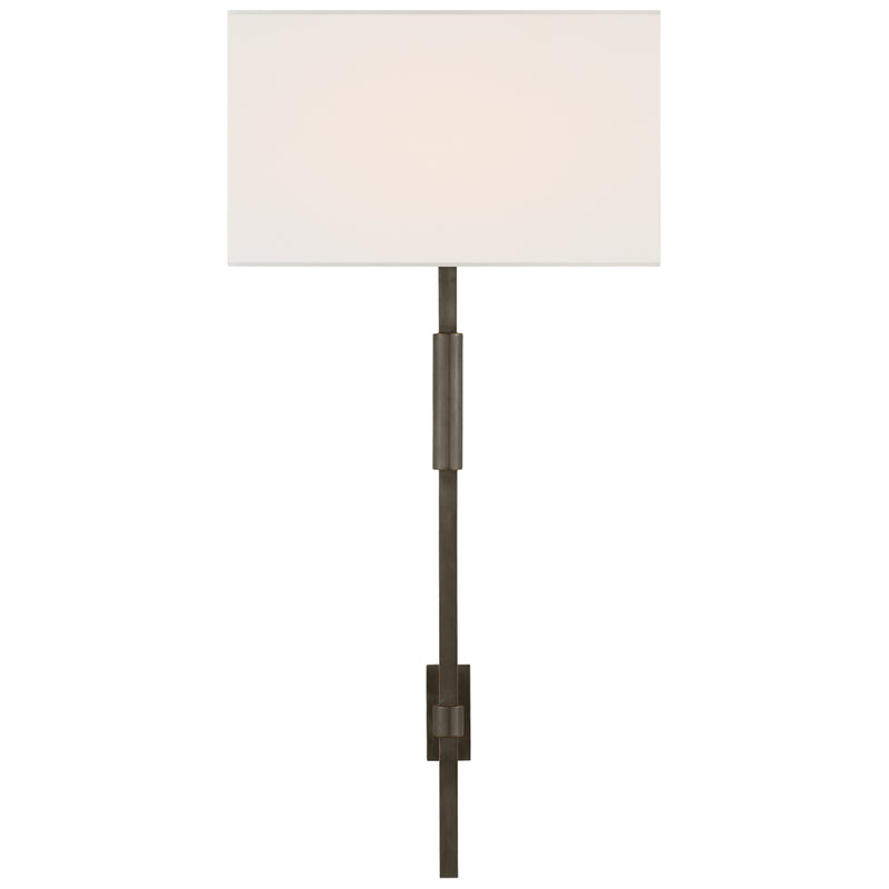 Visual Comfort Signature S 2436BZ-L One Light Wall Sconce, Bronze