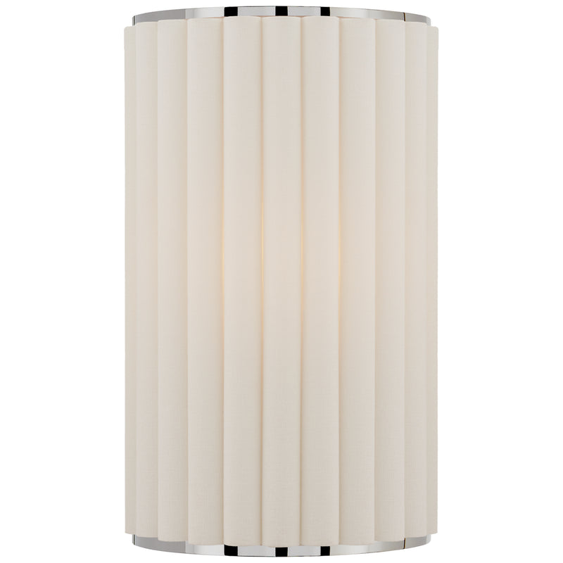 Visual Comfort Signature S 2440PN-L One Light Wall Sconce, Polished Nickel