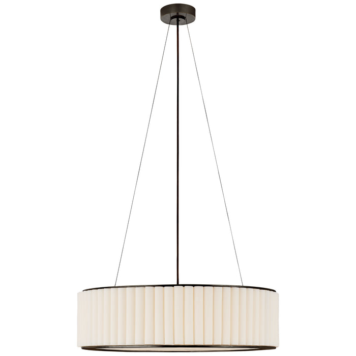 Visual Comfort Signature S 5440BZ-L Four Light Pendant, Bronze