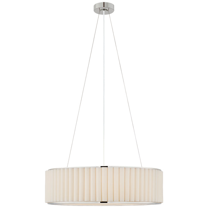 Visual Comfort Signature S 5440PN-L Four Light Pendant, Polished Nickel