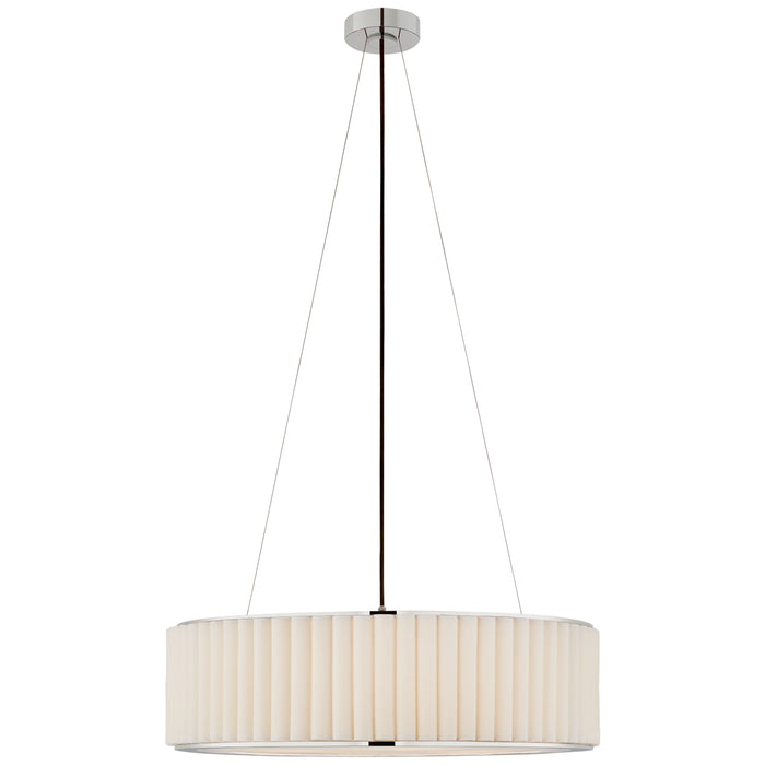 Visual Comfort Signature S 5440PN-L Four Light Pendant, Polished Nickel