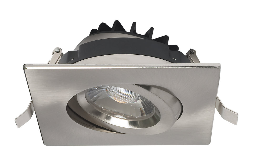 Satco S11623 LED Downlight, Brushed Nickel