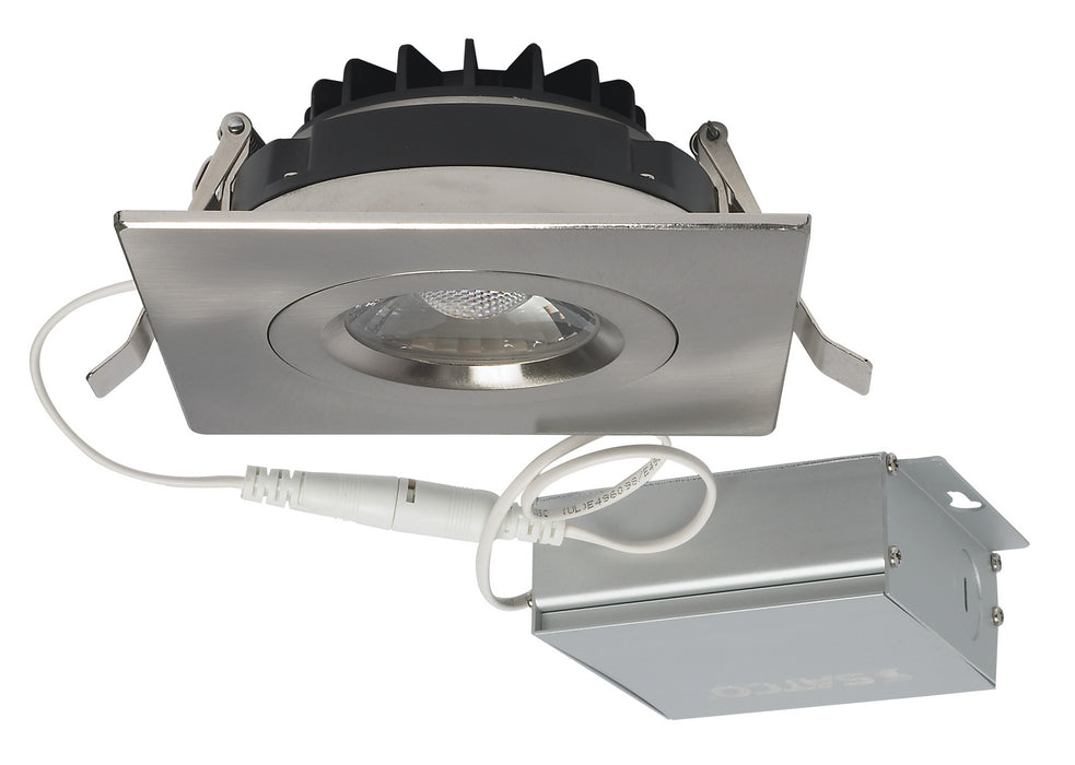 Satco S11623 LED Downlight, Brushed Nickel